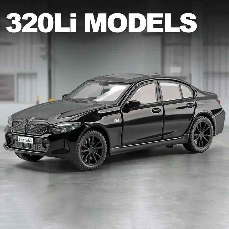 BMW 320i THE 3 2023 Hợp kim Diecasts &amp; Đồ chơi Xe Mô hình Kim loại Đồ chơi Xe Âm thanh &amp; Ánh sáng