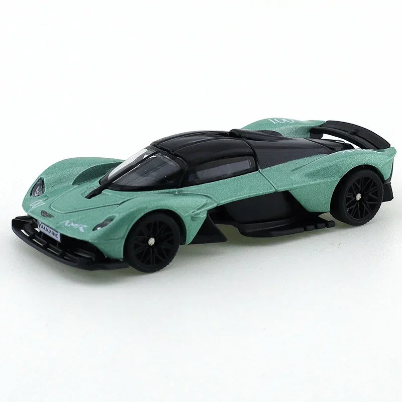 TSC 1/64 Aston Martin Valkyrie Alloy Car Toy Motor Vehicle Diecast Metal Model Gift for Kids Toys for Boys Modified Trolley