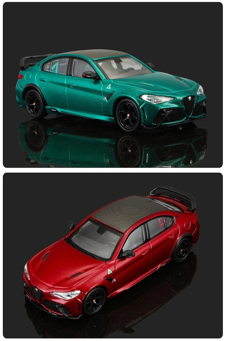 Bruago1:43 Alfa Romeo Gta Mô hình xe hợp kim mô phỏng Bộ sưu tập mô hình xe tĩnh trang trí