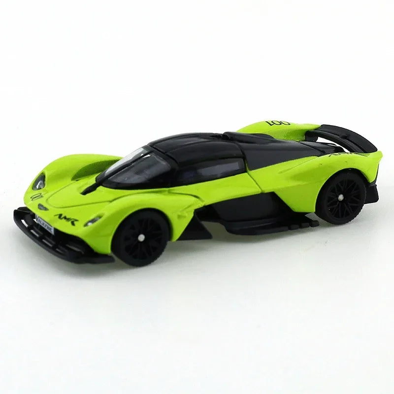 TSC 1/64 Aston Martin Valkyrie Alloy Car Toy Motor Vehicle Diecast Metal Model Gift for Kids Toys for Boys Modified Trolley