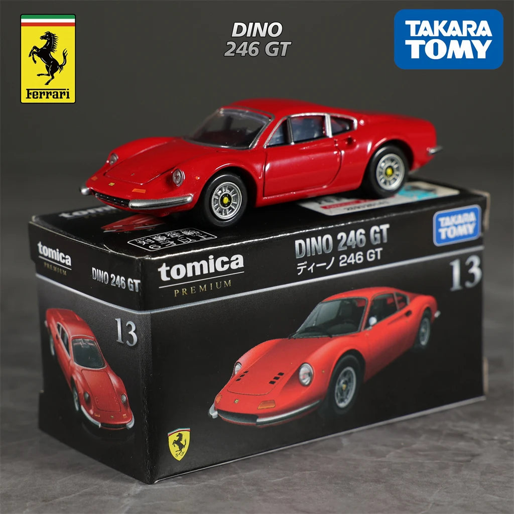 Takara Tomy Ferrari DINO 246 GT Alloy Car Diecasts & Toy Vehicles Miniature car models