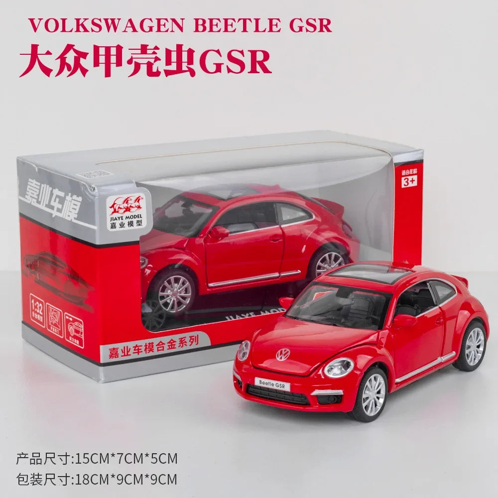 Bộ sưu tập mô hình xe ô tô hợp kim Volkswagen Beetle Đồ chơi đúc &amp; Xe đồ chơi A134