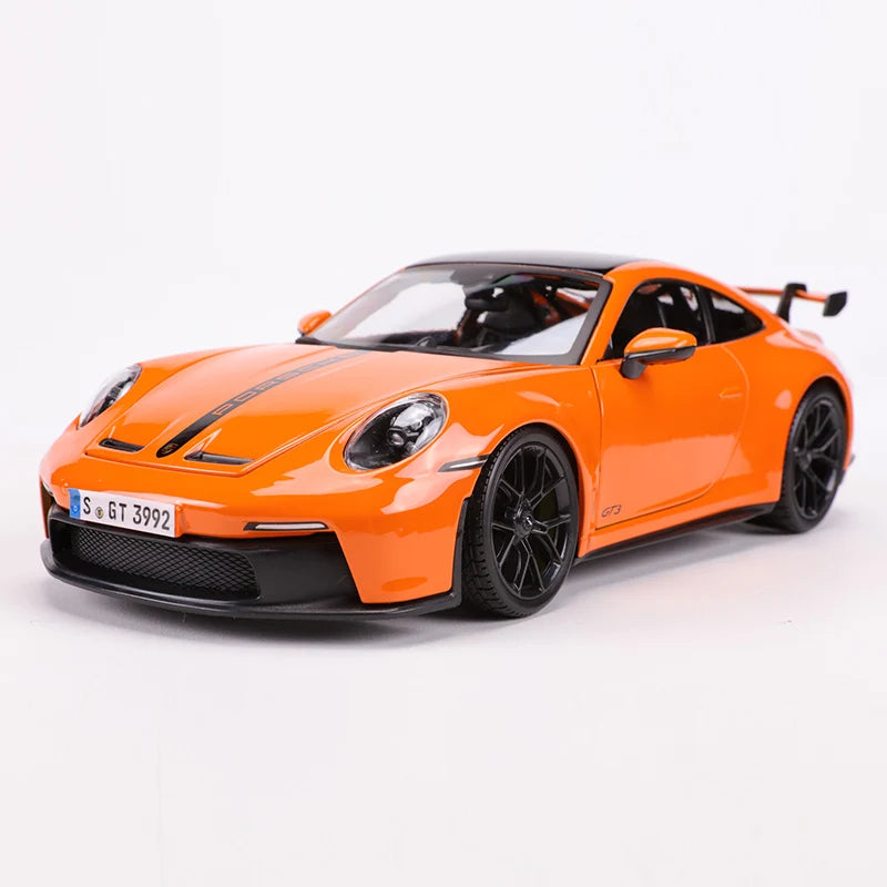 Maisto 1:18 Porsche 911 GT3 Lamborghini V12  Simulation Alloy Diecast Car Model Toys Ornaments Sports Car Gift Collection