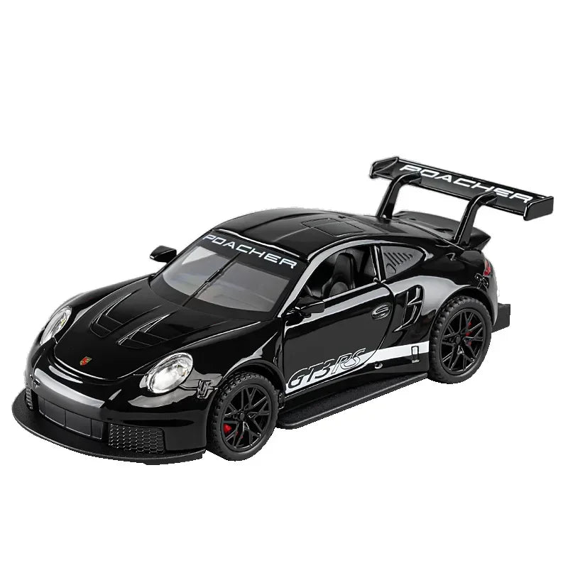 1:32 Porsche 911 GT3 RS Die-cast Alloy Car Model Toy Sound and Light