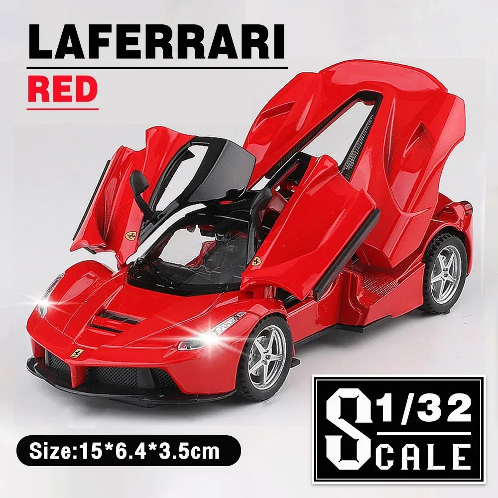 Ferrari LaFerrari Siêu xe kim loại đúc hợp kim Đồ chơi mô hình xe hơi Bộ sưu tập sở thích xe hơi