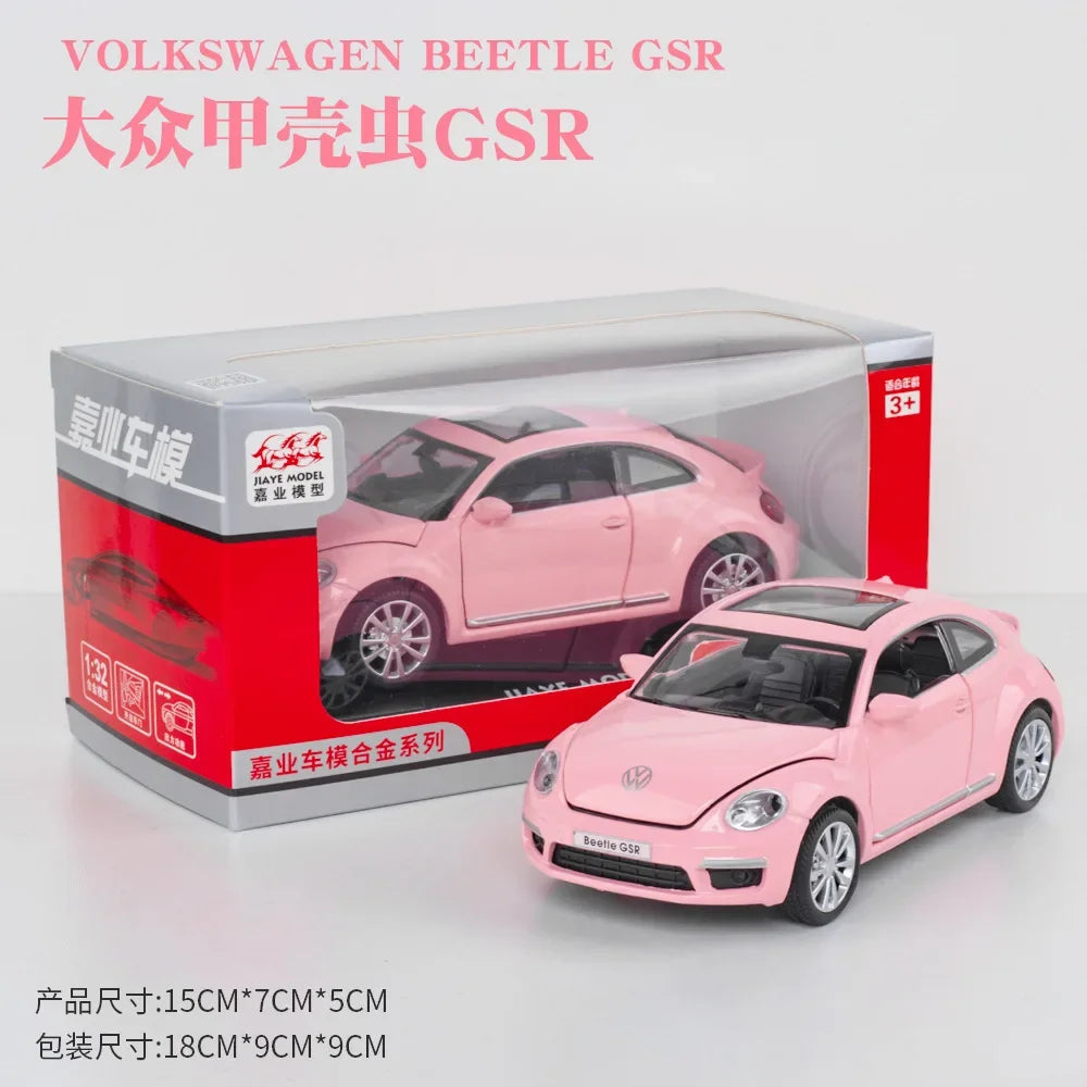 Bộ sưu tập mô hình xe ô tô hợp kim Volkswagen Beetle Đồ chơi đúc &amp; Xe đồ chơi A134