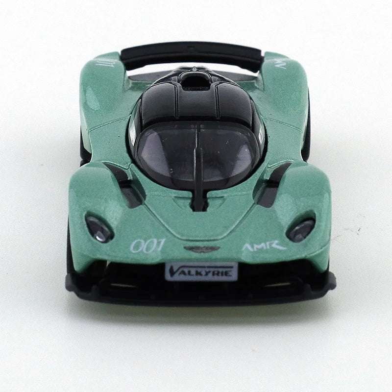 TSC 1/64 Aston Martin Valkyrie Alloy Car Toy Motor Vehicle Diecast Metal Model Gift for Kids Toys for Boys Modified Trolley