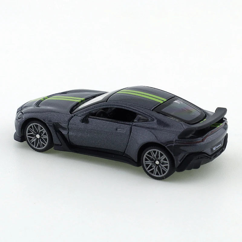 TSC 1/64 Aston Martin V12 Alloy Car Toy Motor Vehicle Diecast Metal Model Gift for Kids Toys for Boys Modified Trolley