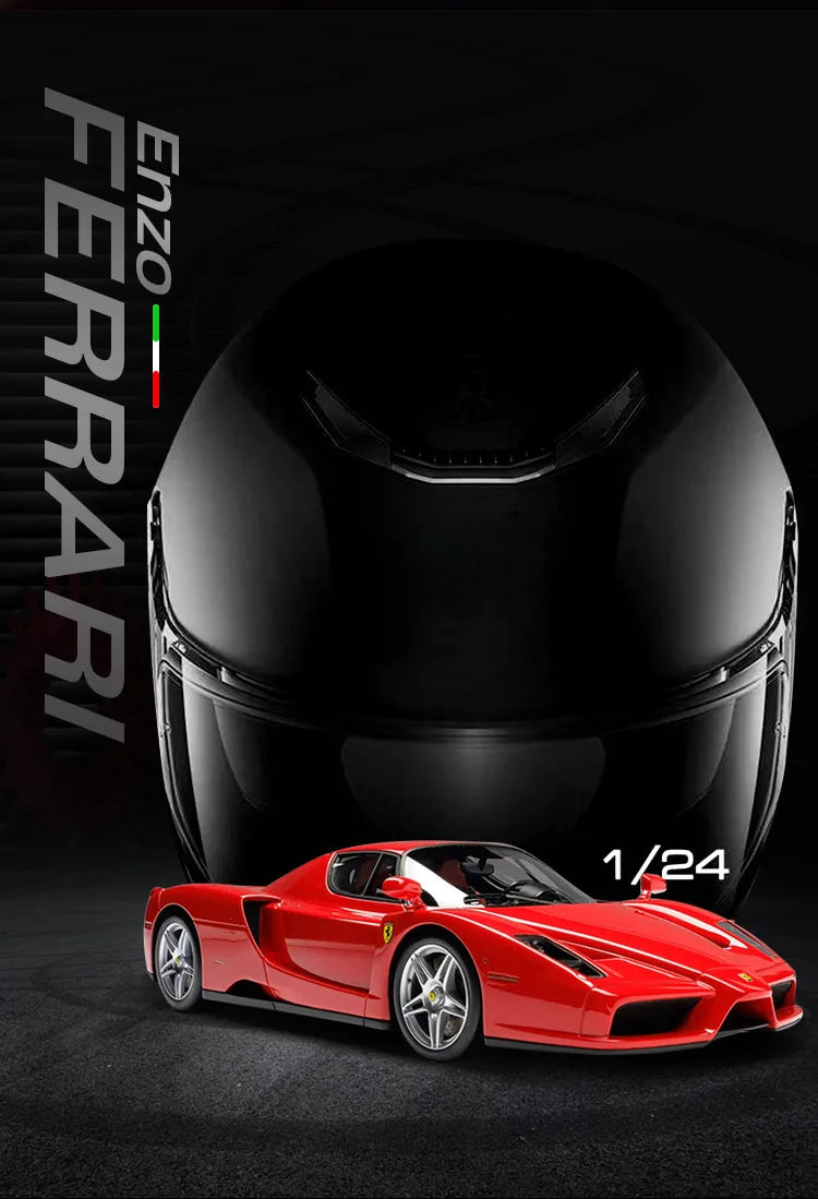 Bruago 1:24 Diecast Model Car Original Ferrari Enzo 488 Classic Car Quà tặng sưu tập xe Force Control Model Car