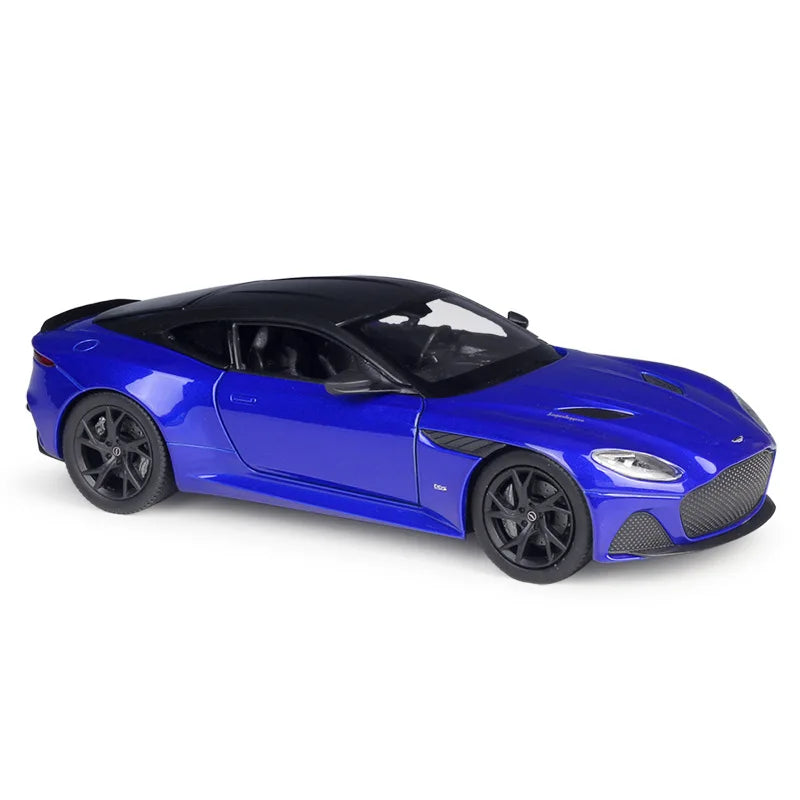 WELLY 1:24 Aston Martin DBS Superlaggera Alloy Car Model Diecast Vehicle Model Toy High Simitation Toy Children Gifts Collection