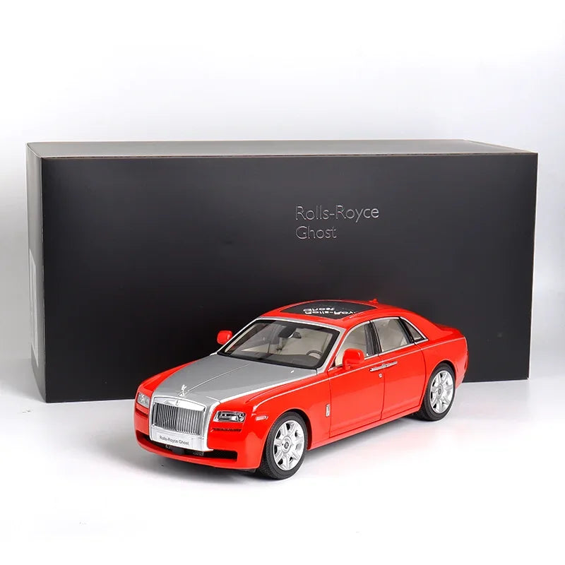 Mô hình xe mô phỏng Rolls-Royce Ghost 1:18 bằng hợp kim, mô hình xe mô phỏng thu nhỏ, đồ trang trí cho người lớn, đồ chơi cho bé trai, quà tặng cho trẻ em