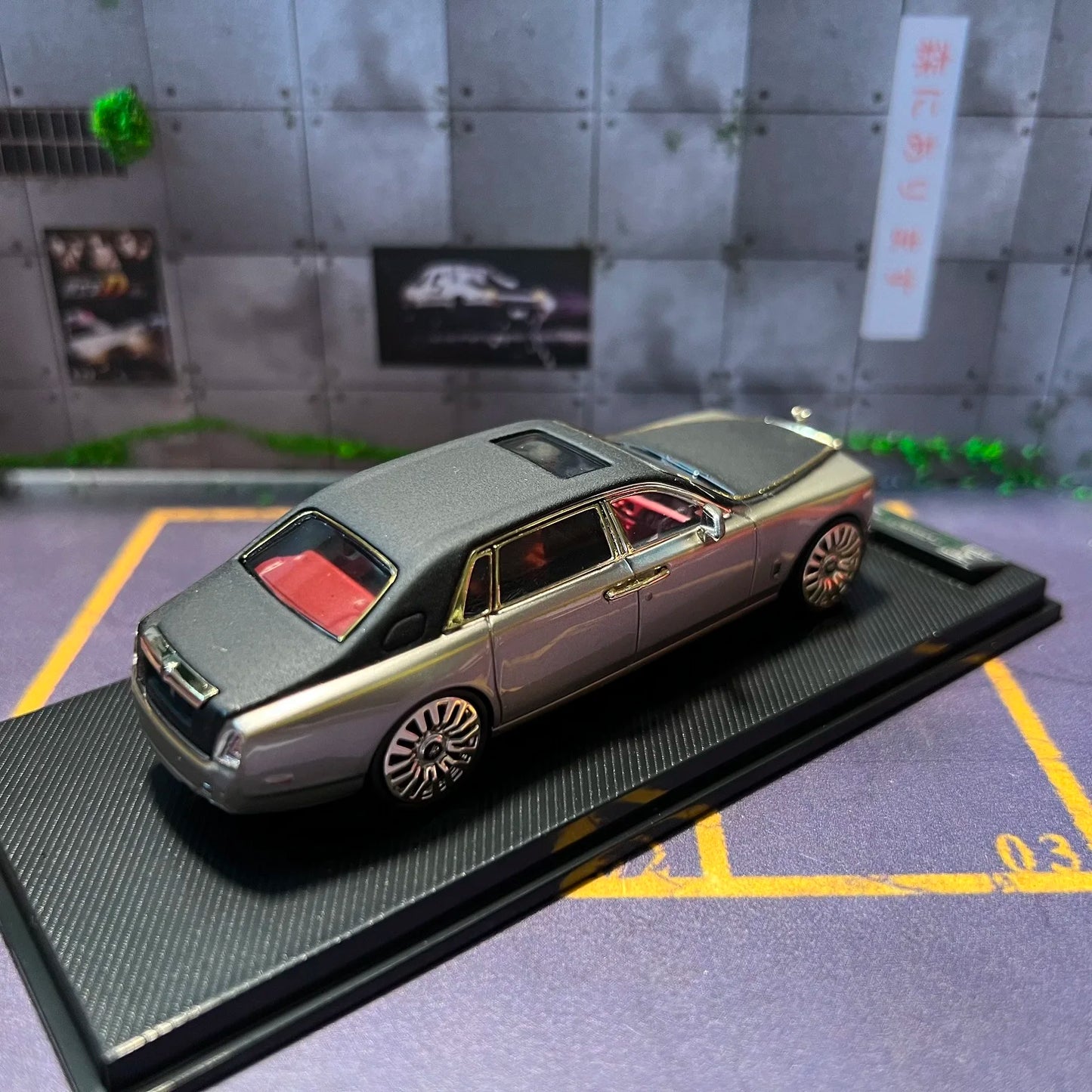 1/64 SCA CMB Smallcarart Rolls Royce Phantom thế hệ Diecast Model Car The Phantom