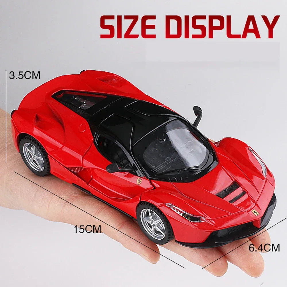 Ferrari LaFerrari Siêu xe kim loại đúc hợp kim Đồ chơi mô hình xe hơi Bộ sưu tập sở thích xe hơi