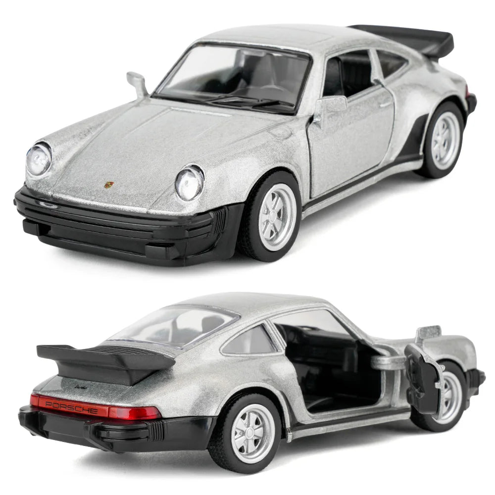 1:36 RMZCITY Porsche  Alloy Model Toy Car Diecast Pull Back Metal Collection Children Toys Gift