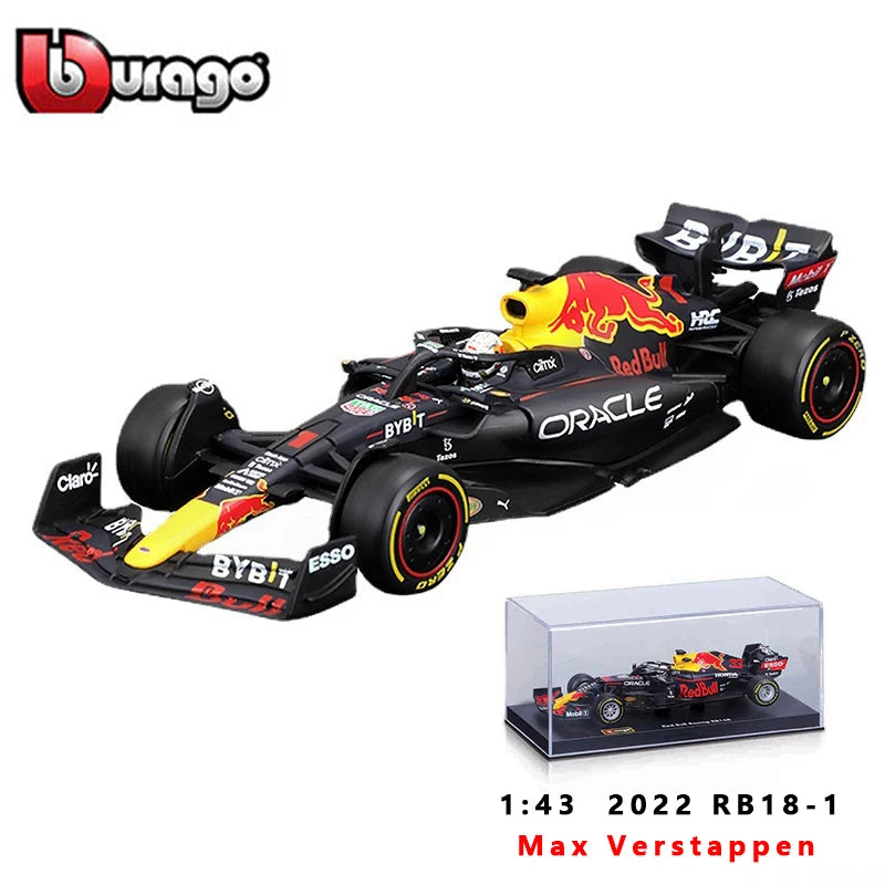 Bburago 1:43 2022 F1 Alfa Romeo Racing Team C42 #24 Guanyu Zhou #77 Valtteri Bottas Alloy Car Die Cast Car Bộ sưu tập đồ chơi mô hình xe hơi