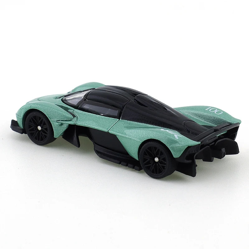 TSC 1/64 Aston Martin Valkyrie Alloy Car Toy Motor Vehicle Diecast Metal Model Gift for Kids Toys for Boys Modified Trolley