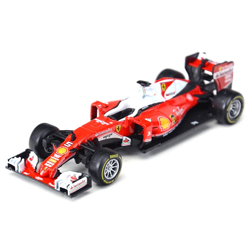 Bburago 1:43 Ferrari 2021 SF21 #55 Carlos Sain #16 Xe Công Thức F1 Xe Đúc Tĩnh Đồ Chơi Xe Đua Mô Hình Sưu Tầm