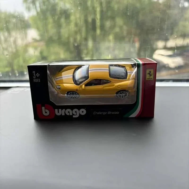 Burago 1:64 Ferrari Series SF90 488P Roma F430 F12 Mô hình xe hợp kim Bộ sưu tập quà tặng ngày lễ Mô hình xe