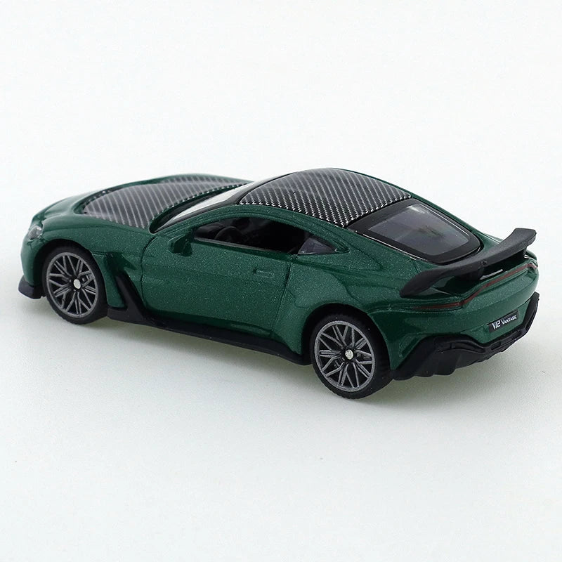 TSC 1/64 Aston Martin V12 Alloy Car Toy Motor Vehicle Diecast Metal Model Gift for Kids Toys for Boys Modified Trolley