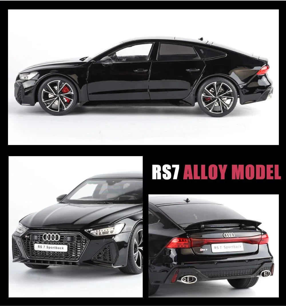 Âm thanh và ánh sáng xe ô tô hợp kim AUDI RS7 Sportback Key Edition