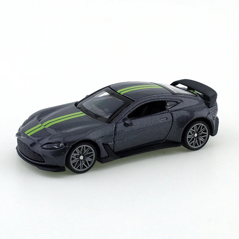 TSC 1/64 Aston Martin V12 Alloy Car Toy Motor Vehicle Diecast Metal Model Gift for Kids Toys for Boys Modified Trolley