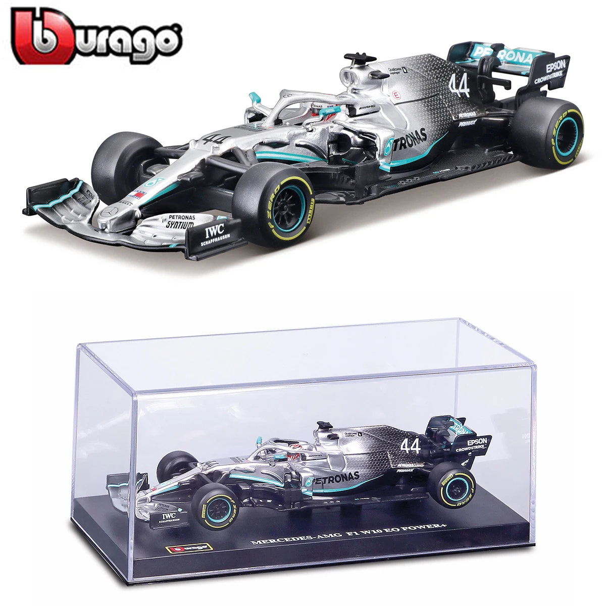 Bburago 1:43 2022 F1 Alfa Romeo Racing Team C42 #24 Guanyu Zhou #77 Valtteri Bottas Alloy Car Die Cast Car Bộ sưu tập đồ chơi mô hình xe hơi