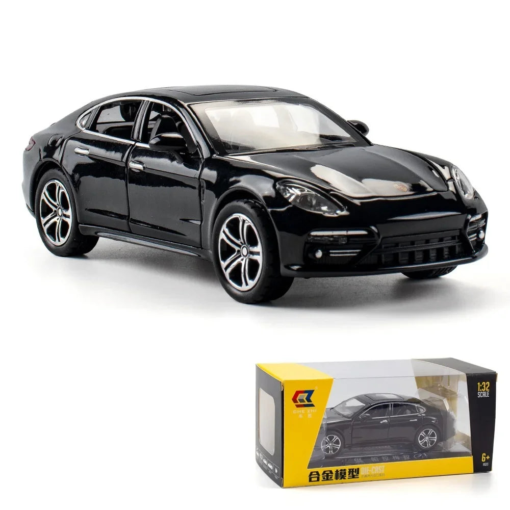 1:32 Porsche Panamera Diecasts Toys Cars Miniature Alloy Simulation Model Cars