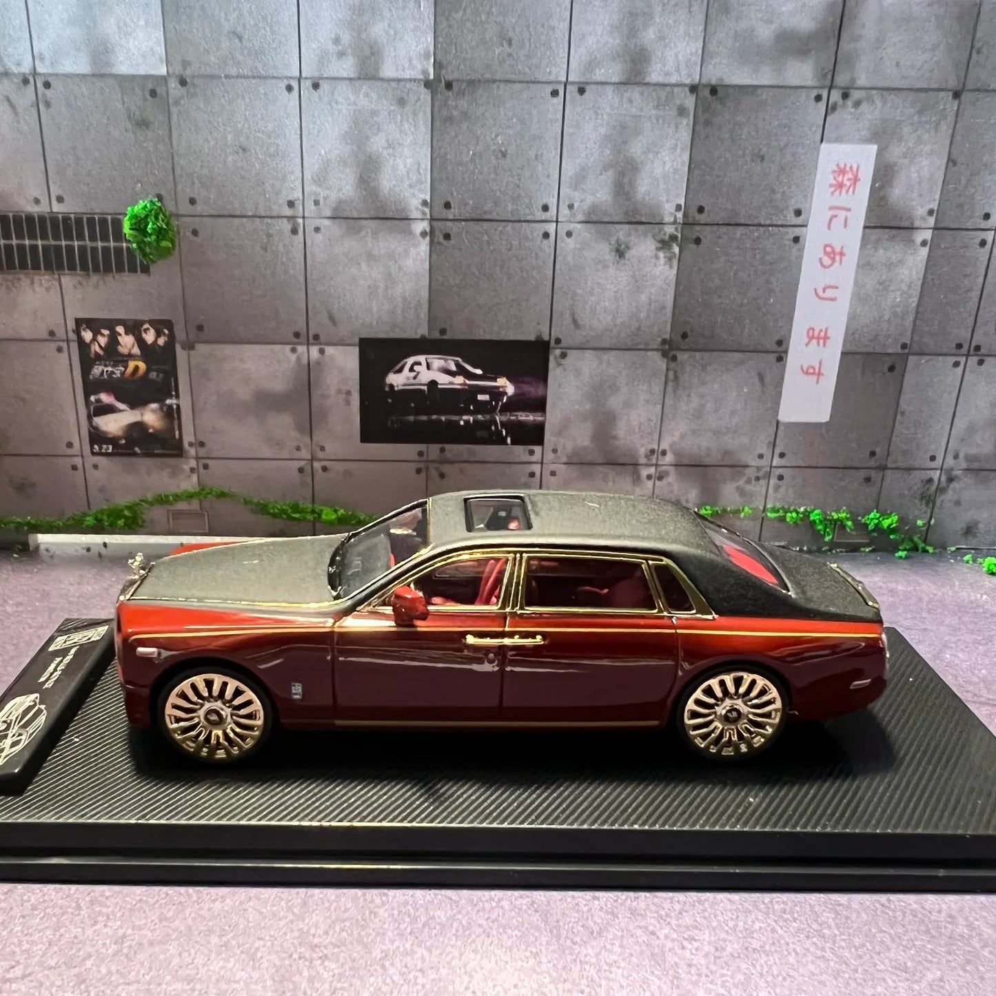 1/64 SCA CMB Smallcarart Rolls Royce Phantom thế hệ Diecast Model Car The Phantom