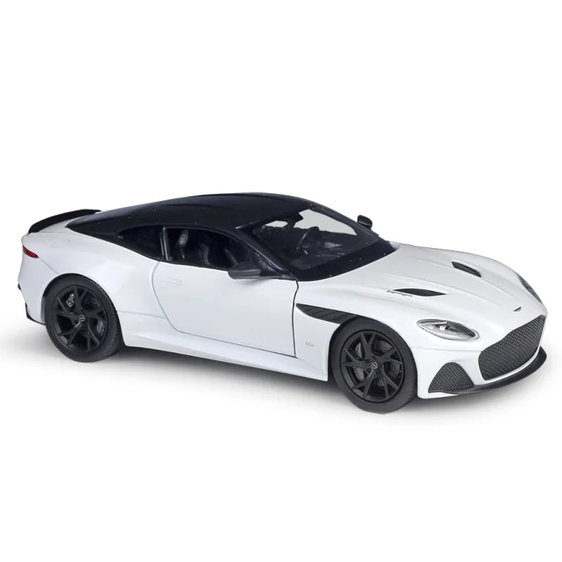 WELLY 1:24 Aston Martin DBS Superlaggera Alloy Car Model Diecast Vehicle Model Toy High Simitation Toy Children Gifts Collection