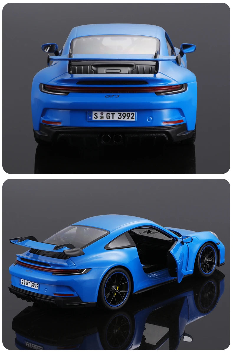 Maisto 1:18 Porsche 911 GT3 Lamborghini V12  Simulation Alloy Diecast Car Model Toys Ornaments Sports Car Gift Collection