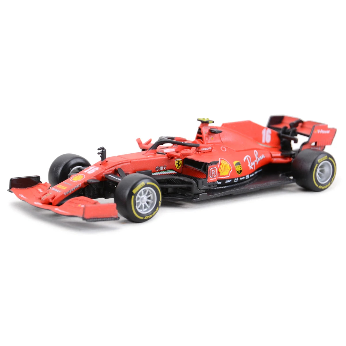 Bburago 1:43 Ferrari 2021 SF21 #55 Carlos Sain #16 Xe Công Thức F1 Xe Đúc Tĩnh Đồ Chơi Xe Đua Mô Hình Sưu Tầm