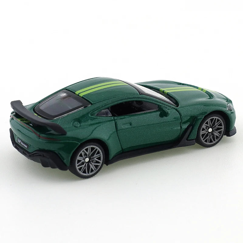 TSC 1/64 Aston Martin V12 Alloy Car Toy Motor Vehicle Diecast Metal Model Gift for Kids Toys for Boys Modified Trolley