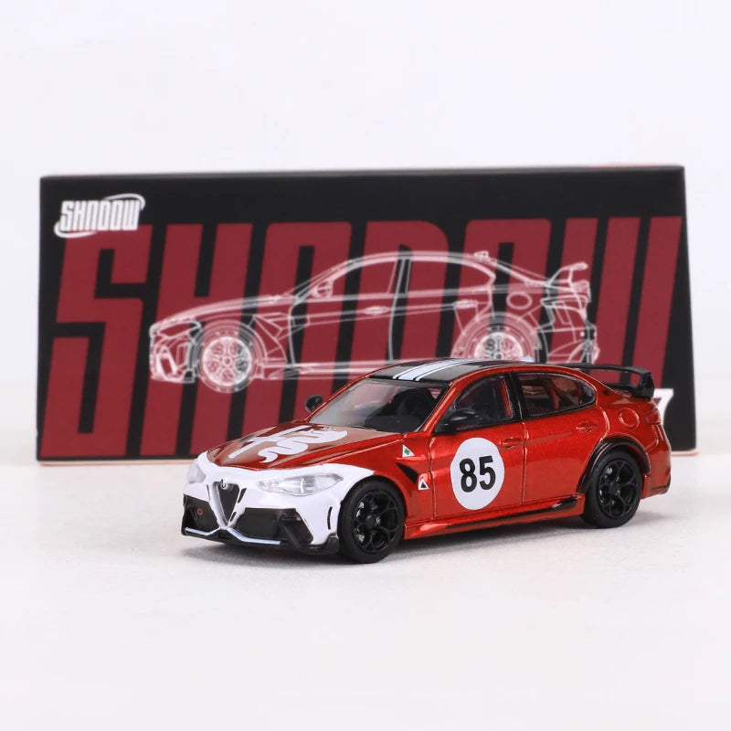 Xe mô hình hợp kim DCT 1:64 Alfa Romeo Giulia GTAm