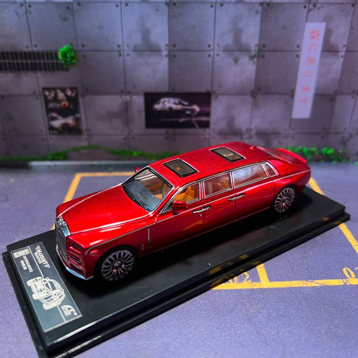 1/64 SCA CMB Smallcarart Rolls Royce Phantom thế hệ Diecast Model Car The Phantom