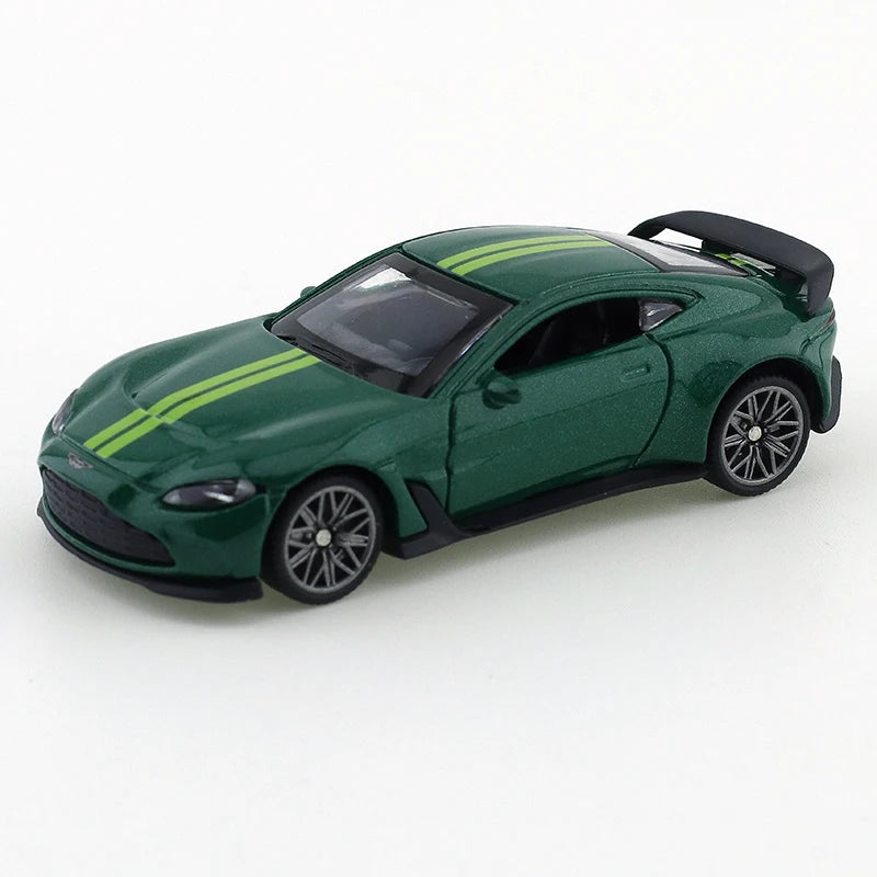 TSC 1/64 Aston Martin V12 Alloy Car Toy Motor Vehicle Diecast Metal Model Gift for Kids Toys for Boys Modified Trolley