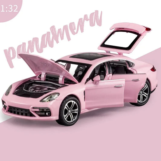 1:32 Porsche Panamera Diecasts Đồ chơi Xe hơi Mô hình mô phỏng hợp kim thu nhỏ Xe hơi