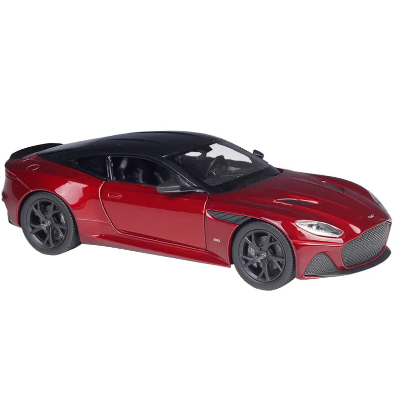 WELLY 1:24 Aston Martin DBS Superlaggera Alloy Car Model Diecast Vehicle Model Toy High Simitation Toy Children Gifts Collection