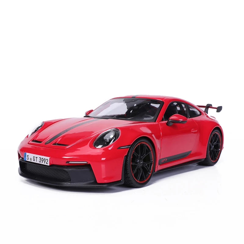 Maisto 1:18 Porsche 911 GT3 Lamborghini V12  Simulation Alloy Diecast Car Model Toys Ornaments Sports Car Gift Collection