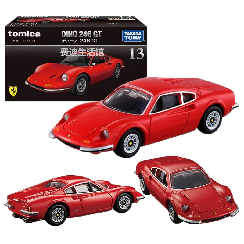 Takara Tomy Ferrari DINO 246 GT Alloy Car Diecasts & Toy Vehicles Miniature car models