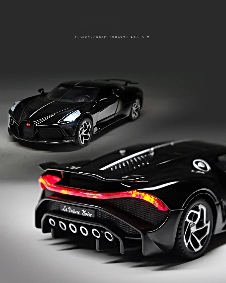 Bugatti La Voiture Noire Rồng Đen Siêu Xe Đồ Chơi Xe Hợp Kim Diecasts &amp; Toy Cars Xe mô hình