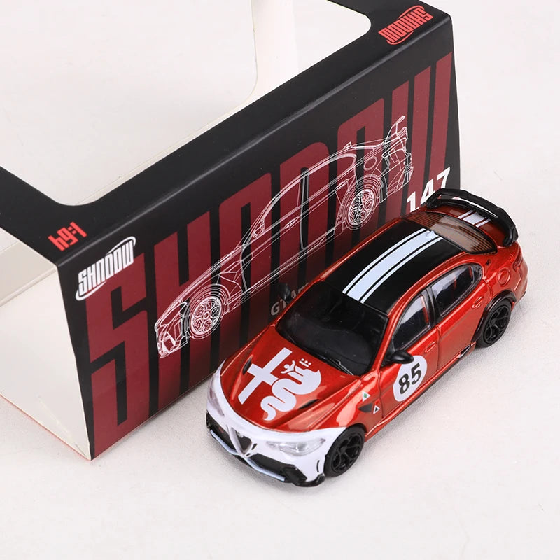 Xe mô hình hợp kim DCT 1:64 Alfa Romeo Giulia GTAm